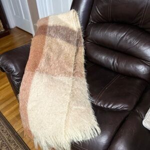 Glen Cree 100% Mohair Throw made in Scotland